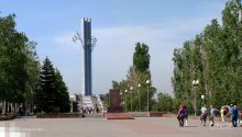Мемориальный комплекс «Журавли» в парке Победы